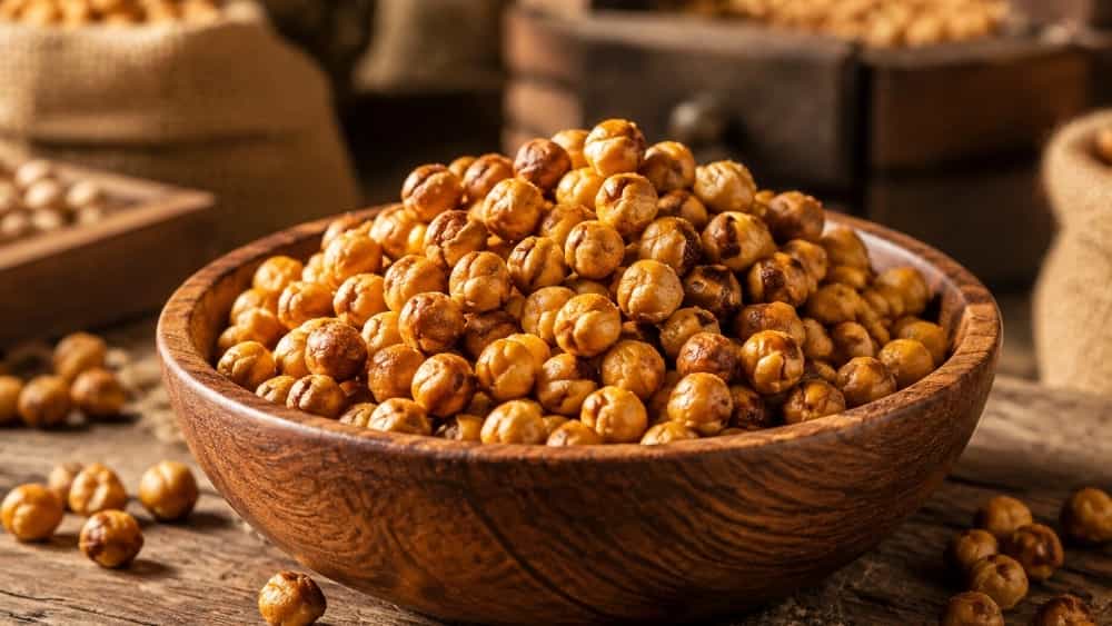 Wholesale sale of Doatisheh chickpeas and tabriz salt at door price of Dehghanpur workshop
